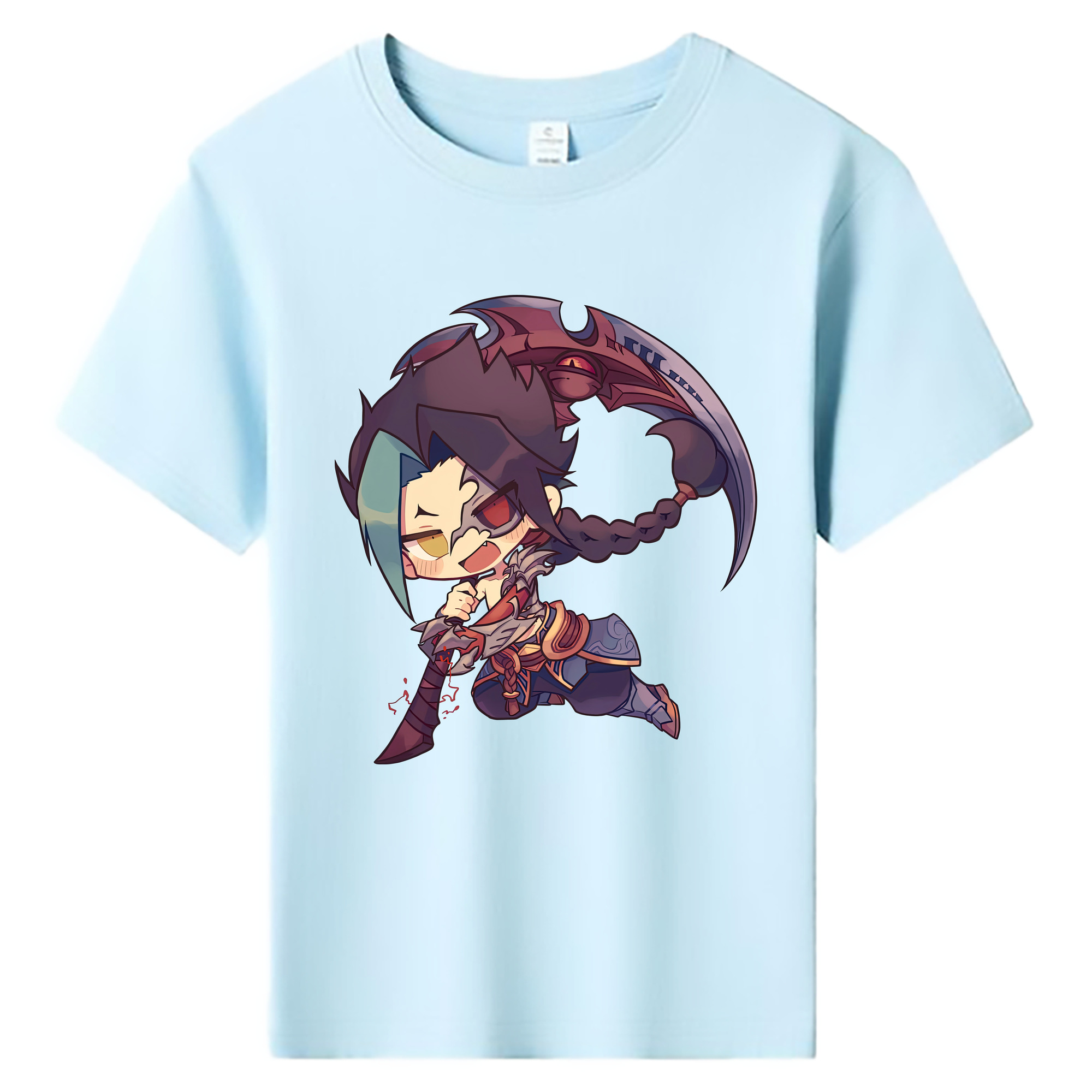 （画像用） リーグ・オブ・レジェンド League of Legends LOL 綿100％キッズTシャツ（フロントプリント）